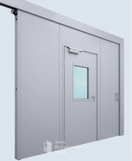 Фото «Откатные ворота EI60 №10» в Хотьково