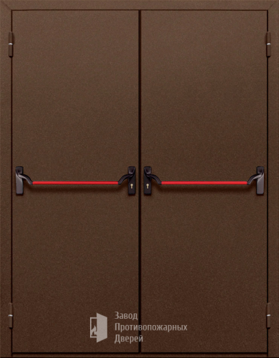 Фото двери «Двупольная глухая с антипаникой №18» в Хотьково