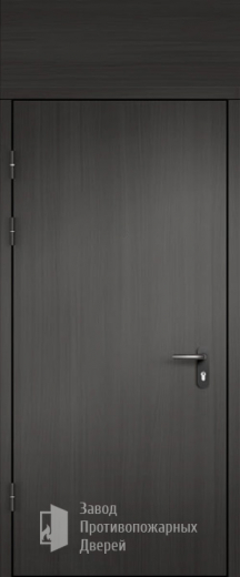 Фото двери «МДФ однопольная с фрамугой №27» в Хотьково