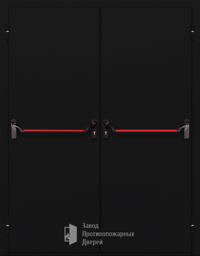 Фото двери «Двупольная глухая с антипаникой №14» в Хотьково