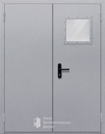Фото двери «Двупольная со стеклопакетом» в Хотьково