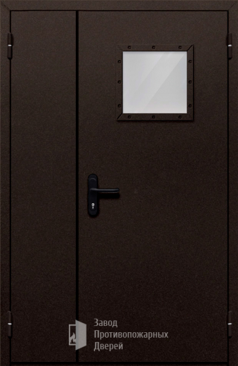 Фото двери «Полуторная со стеклом №810» в Хотьково