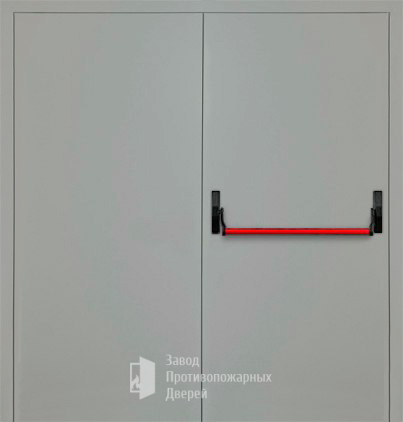 Фото двери «Двупольная глухая с антипаникой (1 створка) EI-30» в Хотьково
