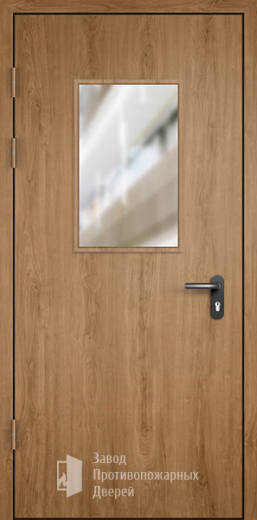 Фото двери «МДФ однопольная со стеклом №8» в Хотьково