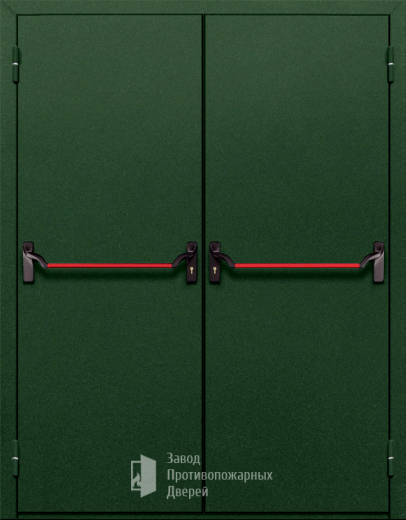 Фото двери «Двупольная глухая с антипаникой №19» в Хотьково