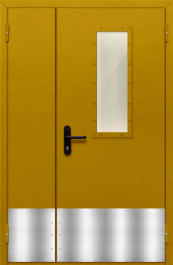Фото двери «Полуторная с отбойником №28» в Хотьково
