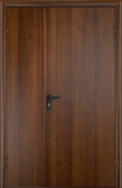 Фото двери «Полуторная МДФ глухая EI-30» в Хотьково