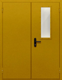 Фото двери «Двупольная со одним стеклом №45» в Хотьково
