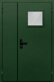 Фото двери «Полуторная со стеклом №89» в Хотьково