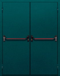Фото двери «Двупольная глухая с антипаникой №16» в Хотьково