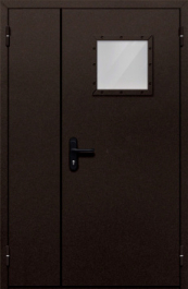 Фото двери «Полуторная со стеклом №810» в Хотьково