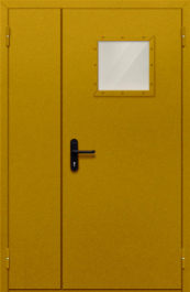 Фото двери «Полуторная со стеклом №85» в Хотьково