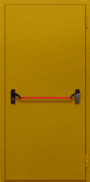 Фото двери «Однопольная глухая с антипаникой №45» в Хотьково